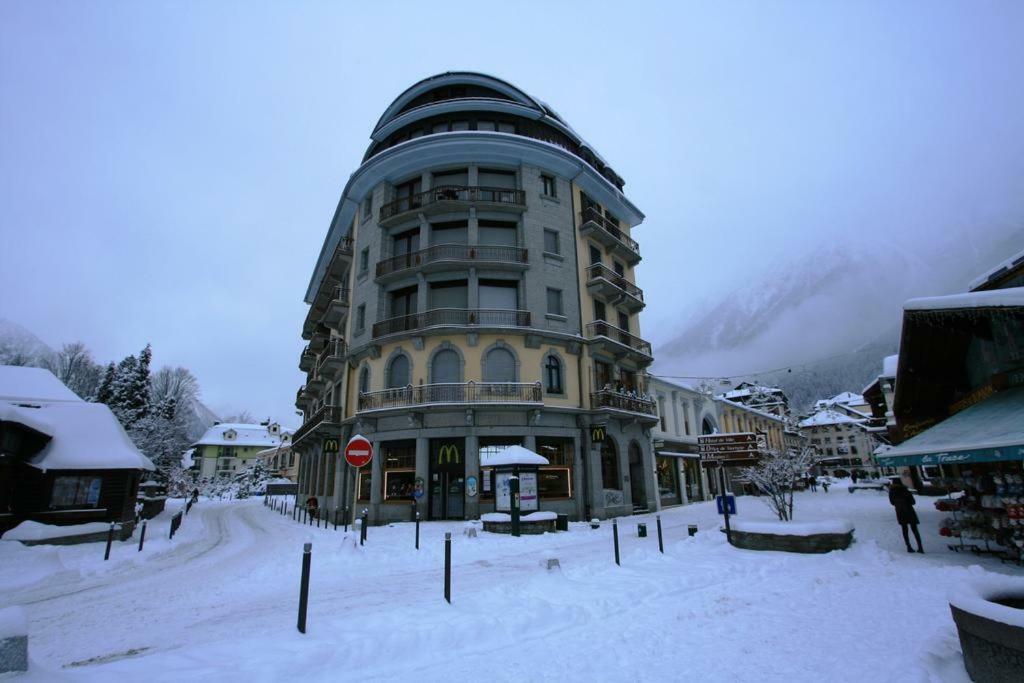 Beautiful Apartment In Chamonix Centre With Superb Mountain Views Экстерьер фото